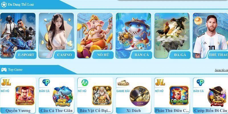 Hệ thống game được cập nhật mới liên tục